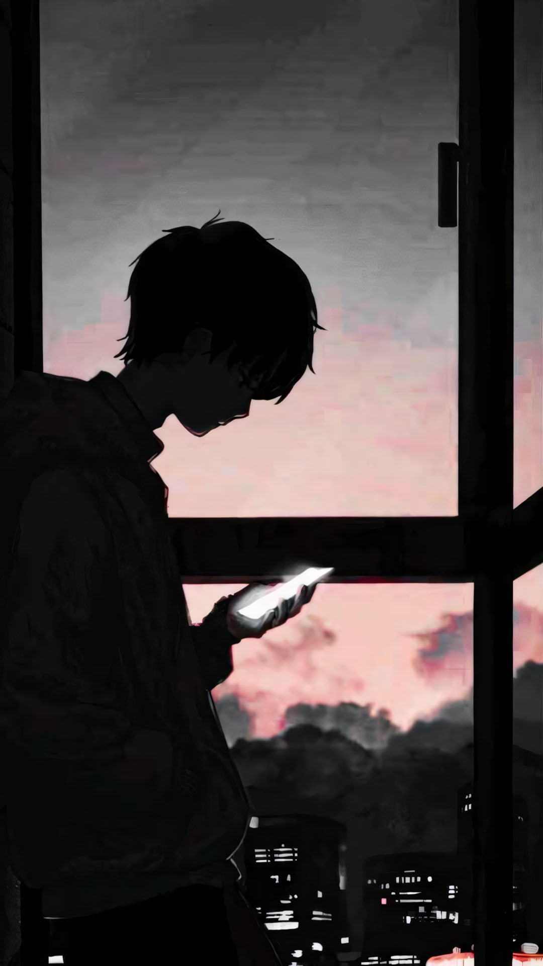 trang den anh anime nam buon lanh lung 1920px 1080px full hd 6