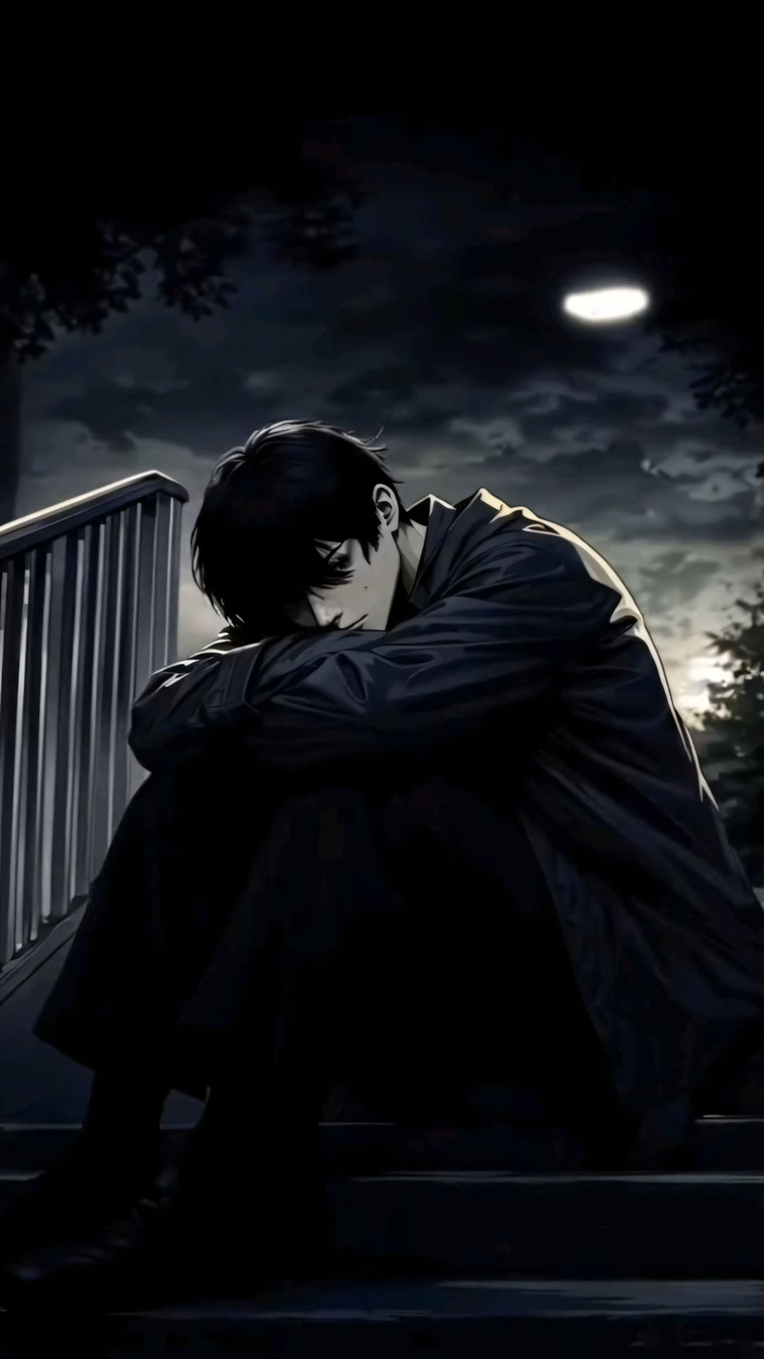 anh anime nam buon den trang 1920px 1080px full hd 7