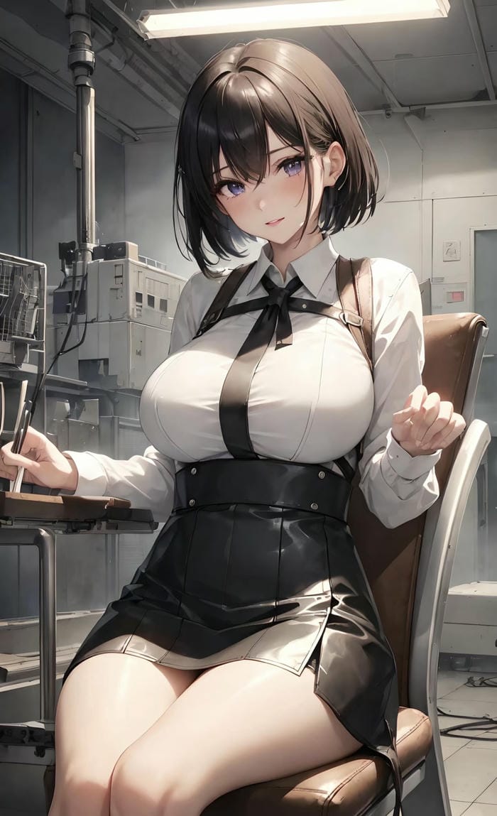 gái anime to tròn đáng yêu