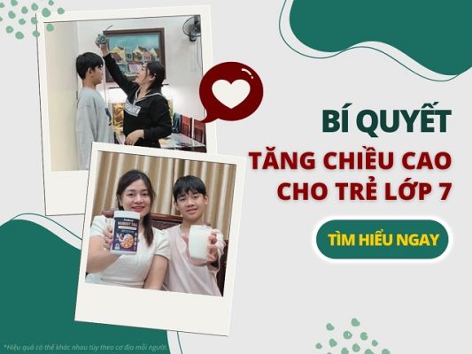 Lớp 7 cao bao nhiêu là chuẩn?
