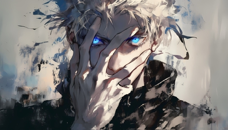 Ảnh nền Gojo lạnh lùng cực ngầu 4K cho máy tính