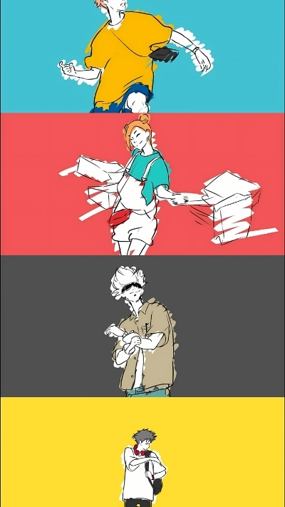 Phông nền Gojo và học trò cute tinh nghịch cho dế yêu