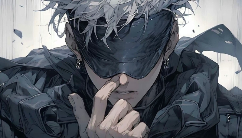 Phông nền Gojo trầm tĩnh đầy cuốn hút cho desktop