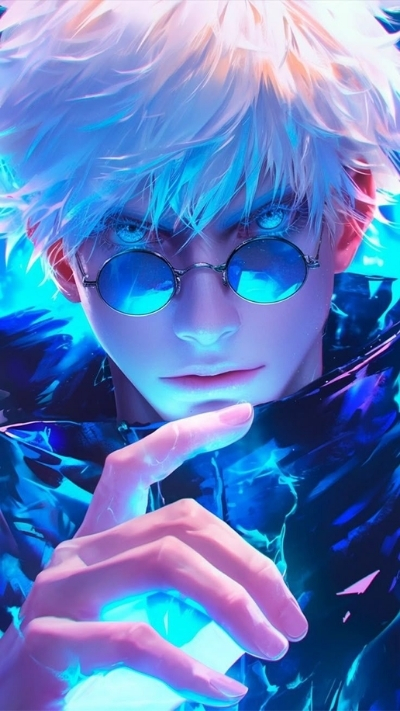 Ảnh Gojo 3D siêu chân thực cực sắc nét cho smartphone