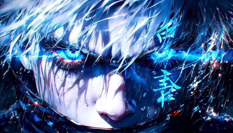 Hình ảnh Gojo 3D siêu ngầu sắc nét cho PC