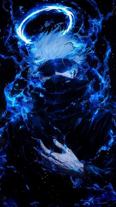 Background Gojo 4K rực rỡ ấn tượng cho máy