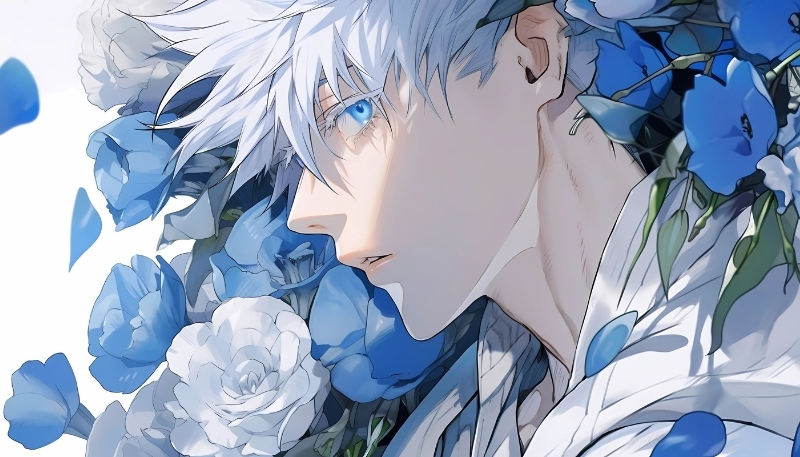 Hình ảnh Gojo 4K siêu đẹp cực rõ cho PC