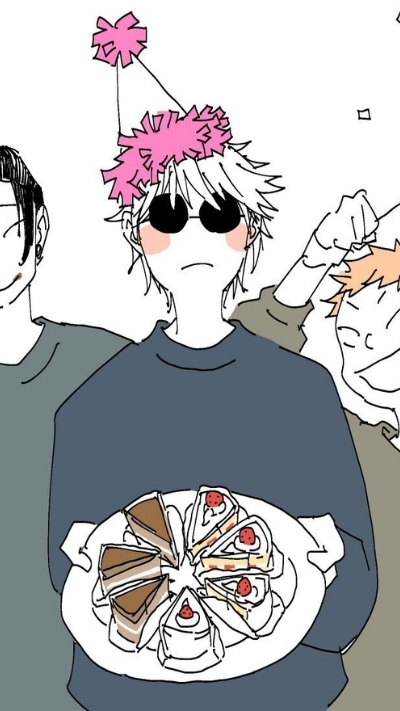 Ảnh nền Gojo vui nhộn dí dỏm cực chất cho smartphone