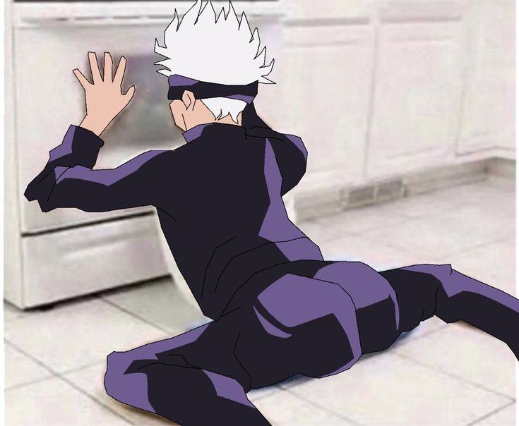 Đang yên mà bị gọi, Gojo sẽ nhăn mặt nhẹ