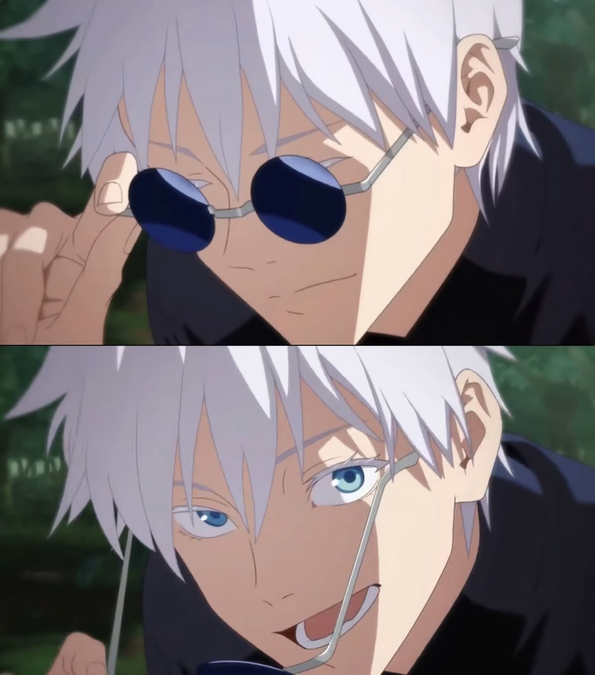 Tóc trắng, mắt xanh, thần thái không chê vào đâu