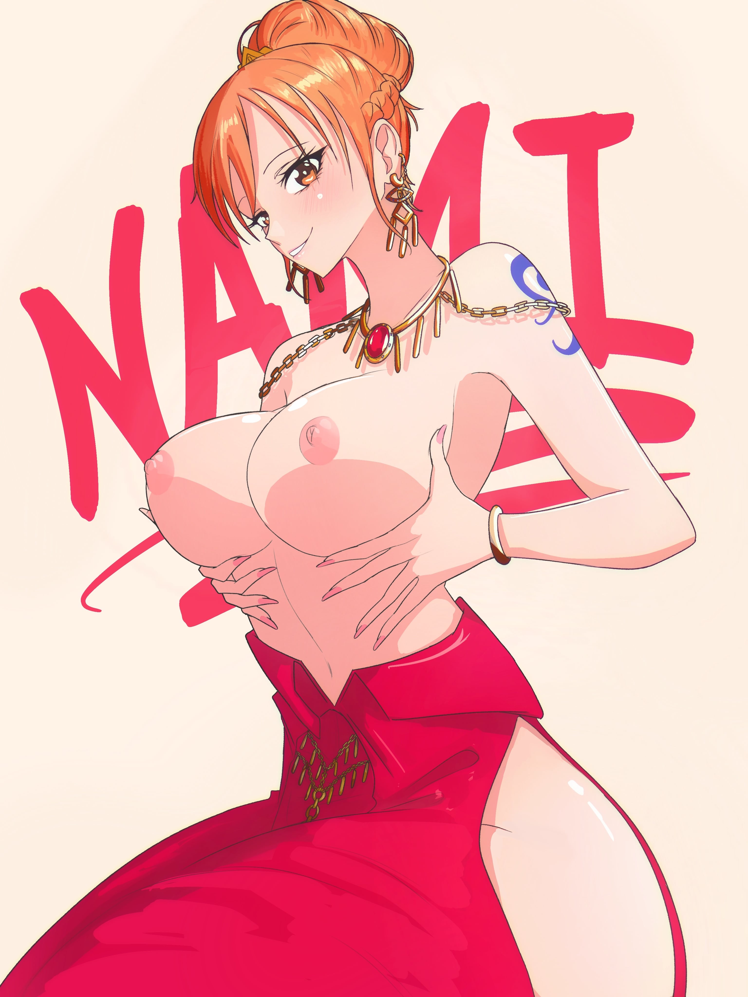 Nami Huge Booba by opalisart