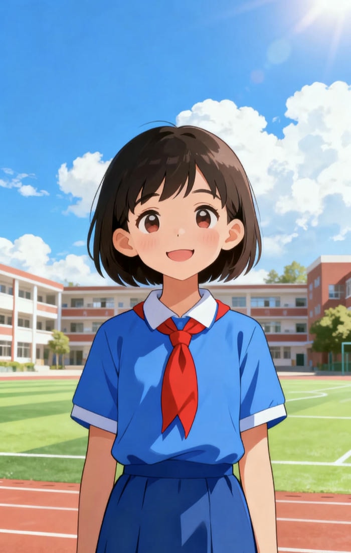 ảnh học sinh chibi vui nhộn