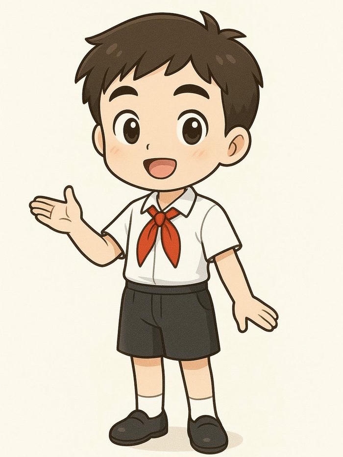 Hình ảnh học sinh chibi cute vẻ ngoài ngộ nghĩnh