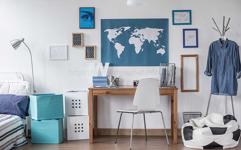 góc học tập chill - noithathoaphat.info.vn