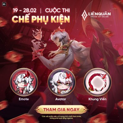 CUỘC THI CHẾ PHỤ KIỆN LIÊN QUÂN