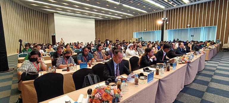 Đại sứ Trần Đức Hùng phát biểu tại Hội thảo (Ảnh: Tổng cục Du lịch)