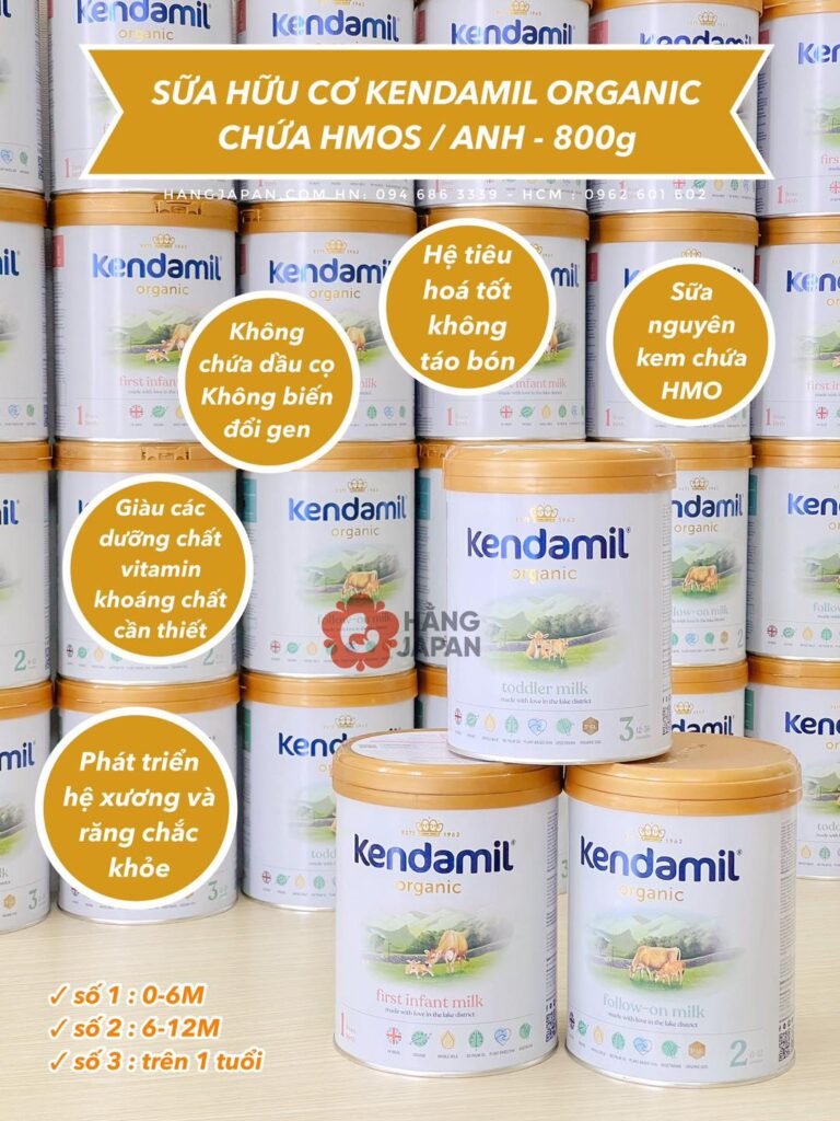 Sữa Kendamil Bò Organic Anh Lon 800gr (7)