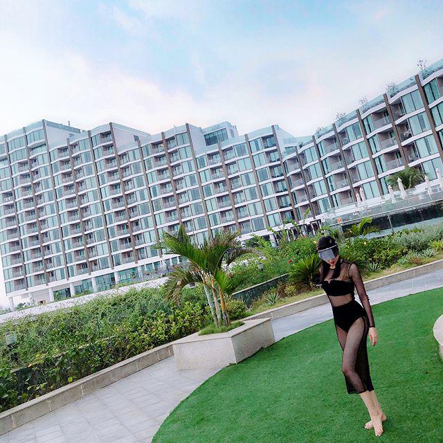 Hiếm khi diện bikini hậu sinh hai con, Tâm Tít giấu triệt mặt nhưng vẫn được khen ngợi hết lời - 3