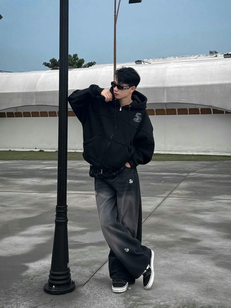 Hình ảnh boy phố nổi bật giữa khung cảnh đô thị