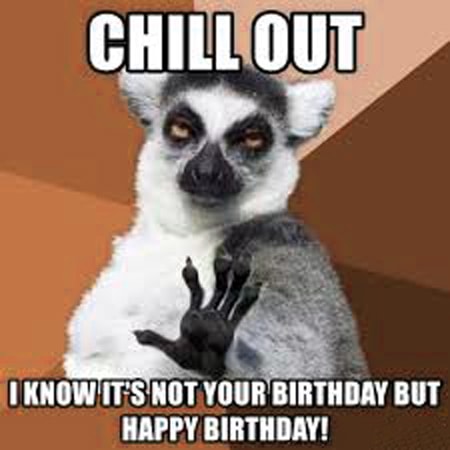 Lời chúc sinh nhật bạn thân lầy lội