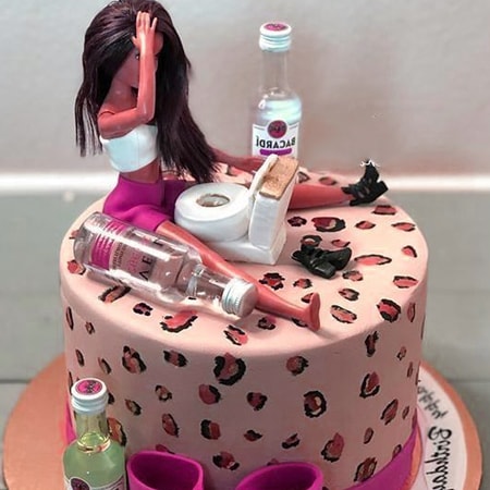 Hình ảnh bánh sinh nhật bựa