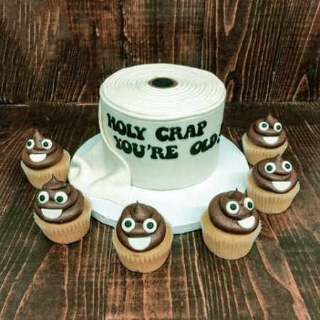 Hình ảnh bánh sinh nhật bựa