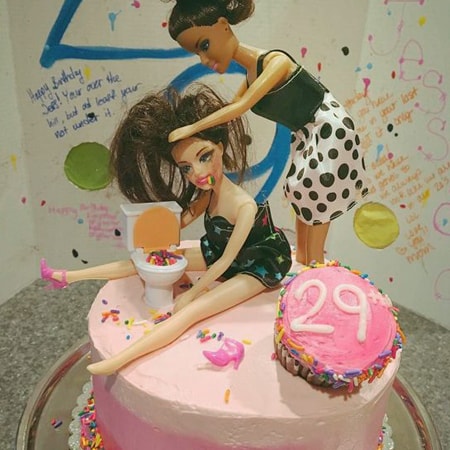 Hình ảnh bánh sinh nhật bựa