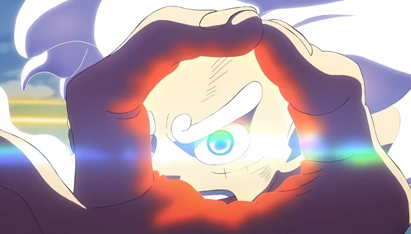 Hình ảnh Luffy Gear 5 ngầu 4K cho máy tính