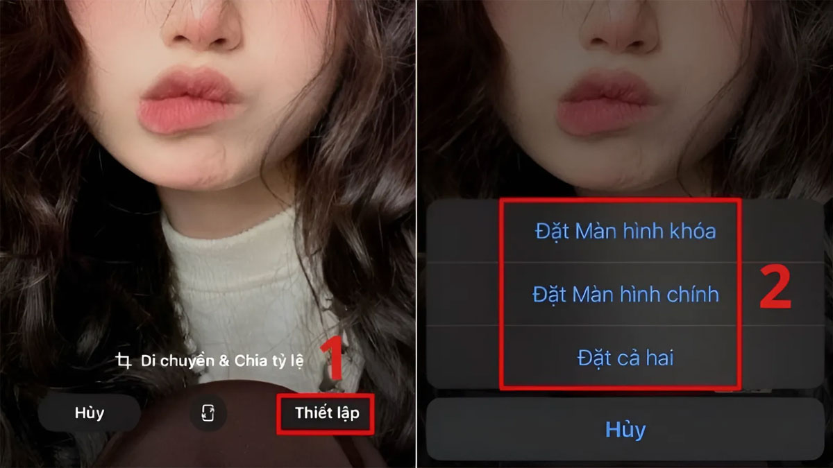 Hướng dẫn cách tải và cài đặt hình nền iPhone 15 chất lượng bước 2