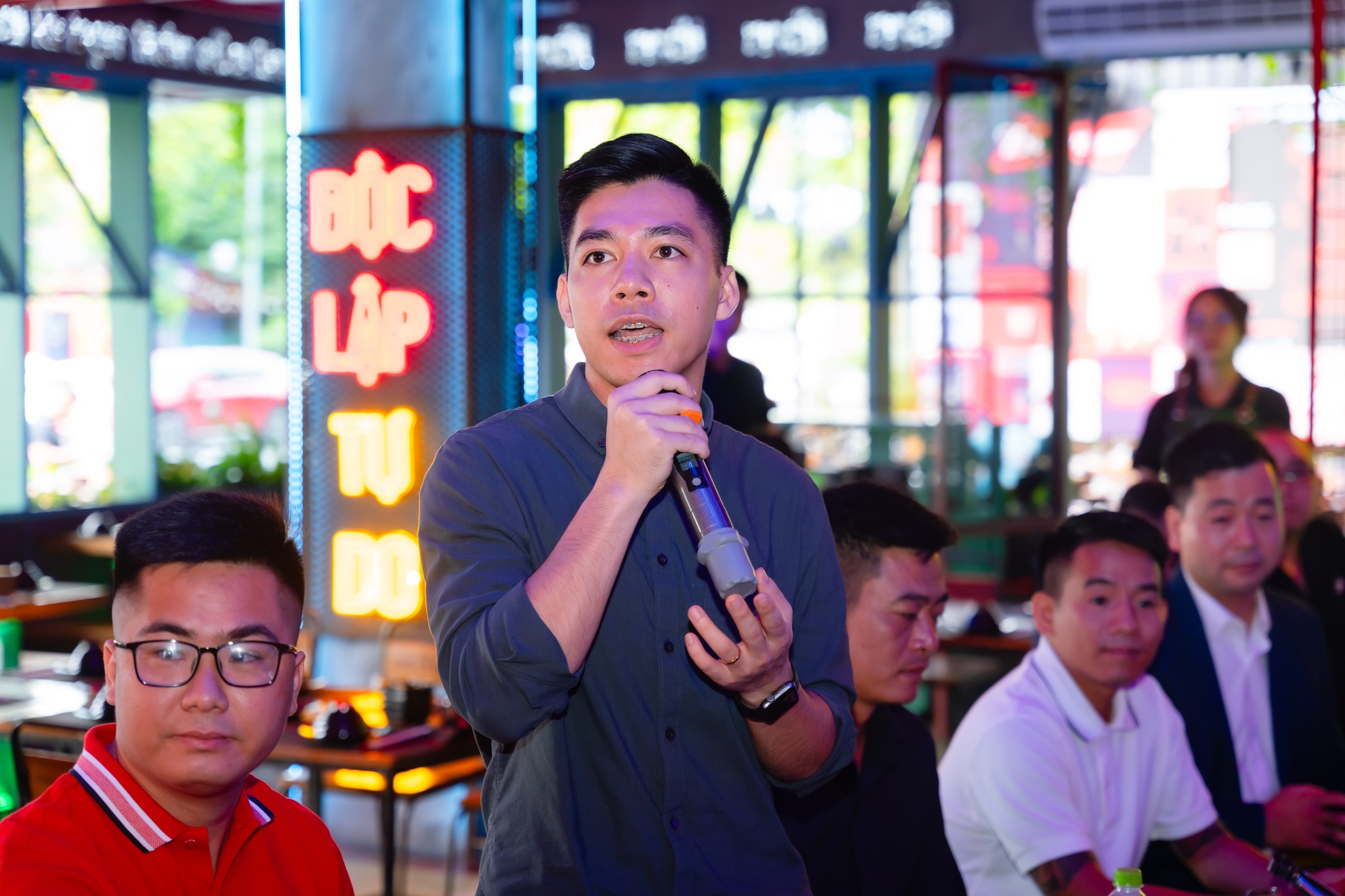 Những Hình ảnh đẹp Tại Lễ Họp Báo Ra Mắt Giải Quán Nhậu Tự Do Aoe League Summer 2024