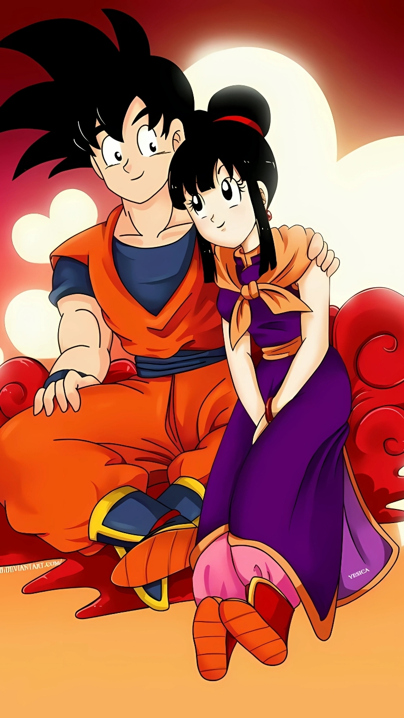 Hình nền couple Songoku đẹp