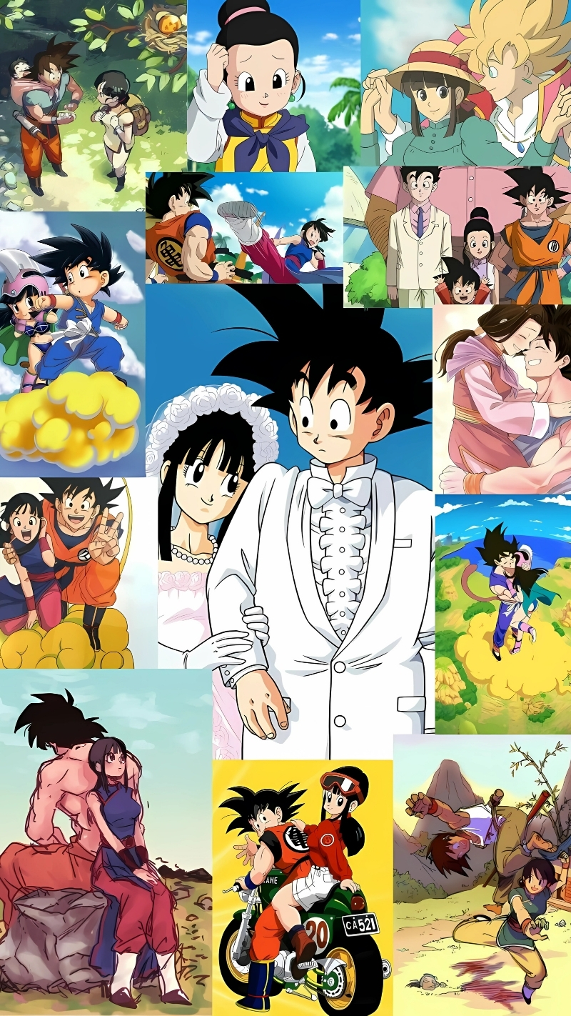 Wallpaper couple Songoku Full HD