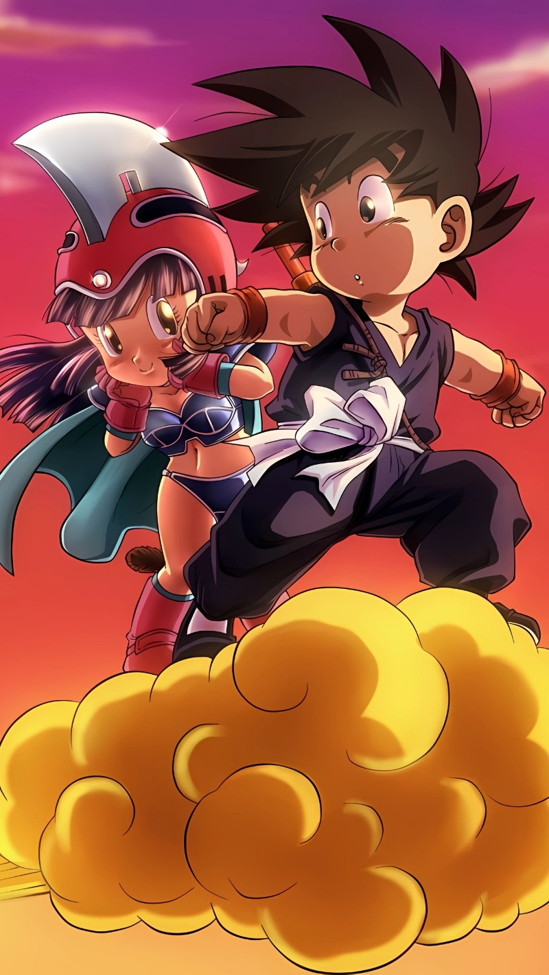 Tải hình couple Songoku cho điện thoại