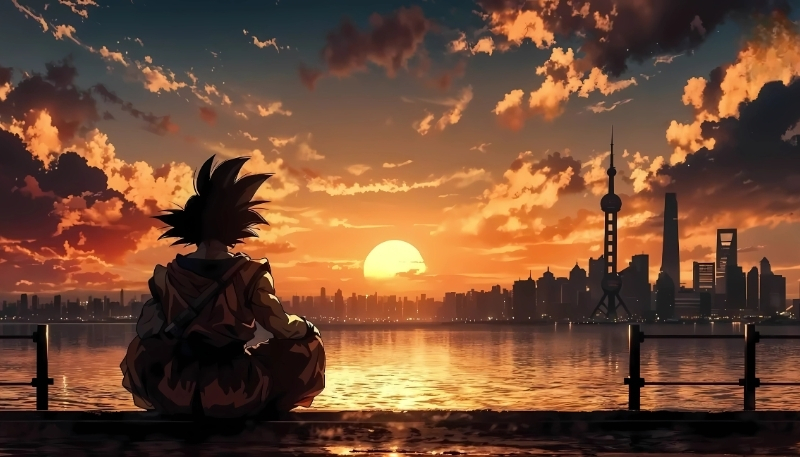 Tải hình Songoku Full HD cho điện thoại