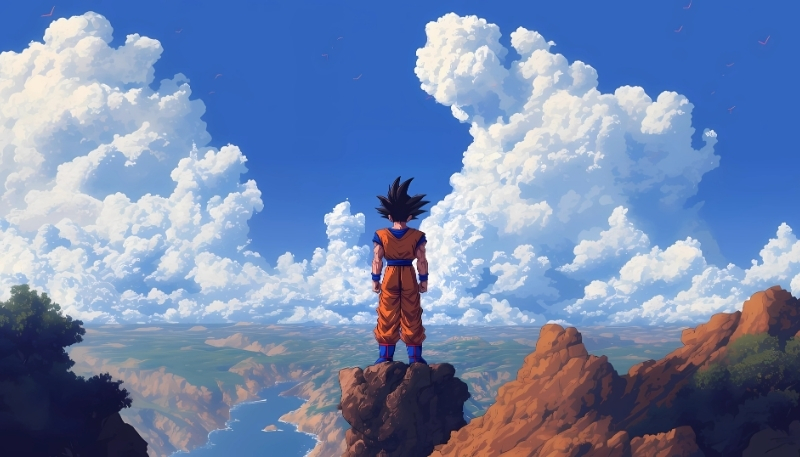 Tải hình Songoku Full HD cho máy tính