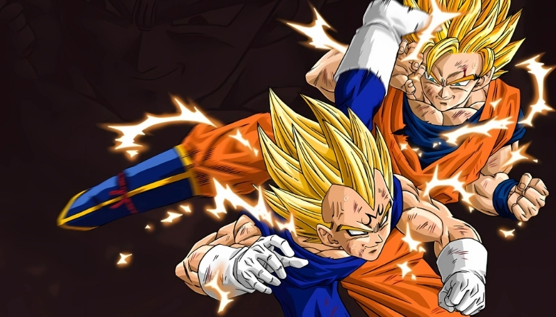 Wallpaper Songoku chiến đấu Full HD