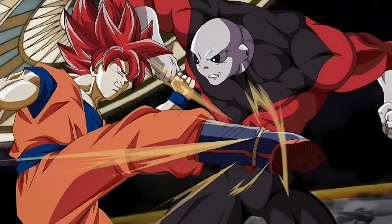 Ảnh nền Songoku chiến đấu anime siêu ngầu