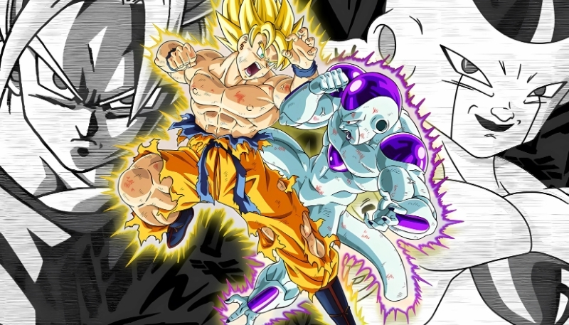 Bộ sưu tập hình nền Songoku chiến đấu mới nhất