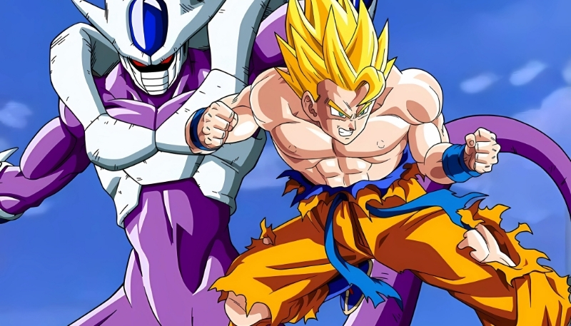 Ảnh nền Songoku chiến đấu siêu chất