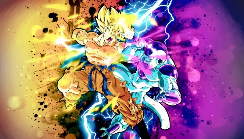 Wallpaper Songoku chiến đấu 4K chất lượng cao