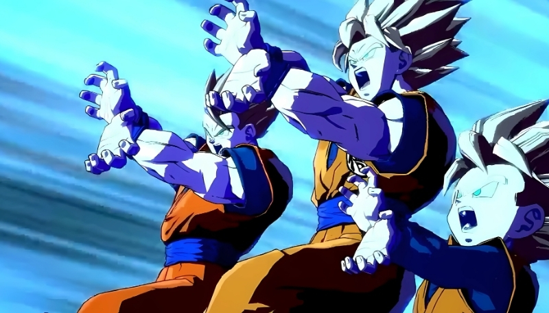 Ảnh nền Songoku chiến đấu cho iPhone