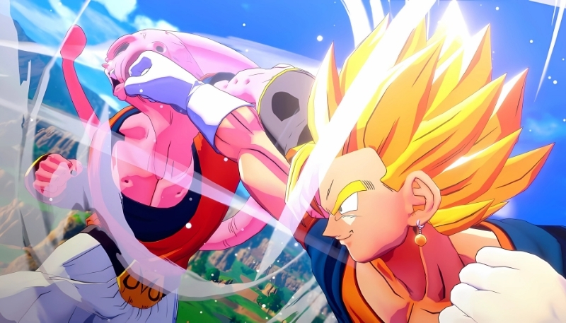 Wallpaper Songoku chiến đấu anime cực nét