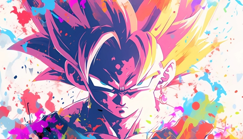 Ảnh nền Songoku biến hình siêu đẹp