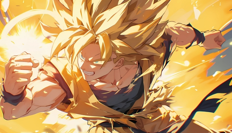 Bộ sưu tập hình nền Songoku biến hình