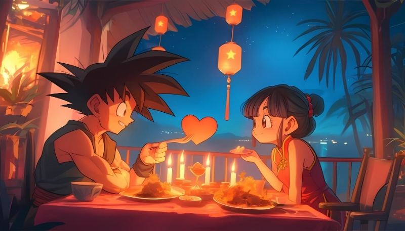 Wallpaper Songoku đáng yêu cho PC