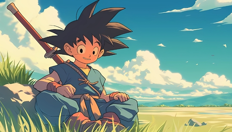 Bộ sưu tập hình nền Songoku đáng yêu 4K