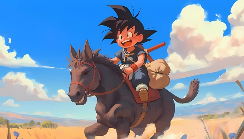 Hình nền Songoku đáng yêu siêu đẹp