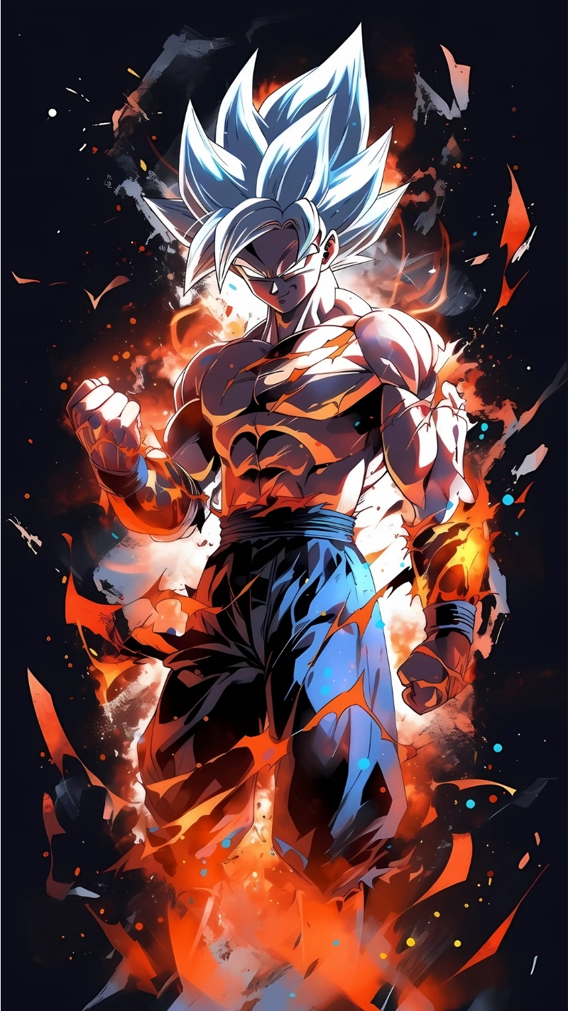 Hình nền Songoku Ultra Instinct