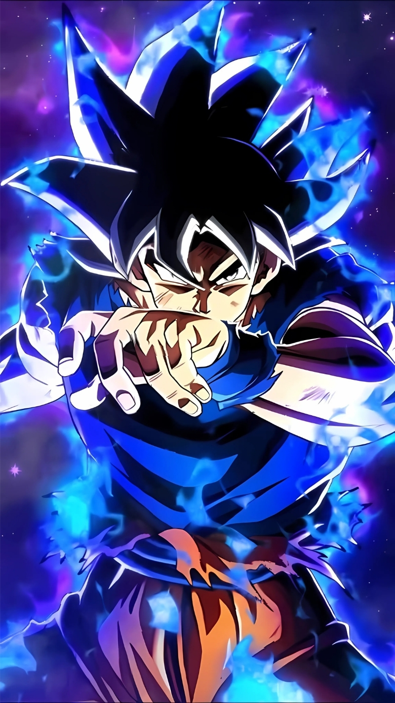 Bộ sưu tập hình nền Songoku bản năng vô cực