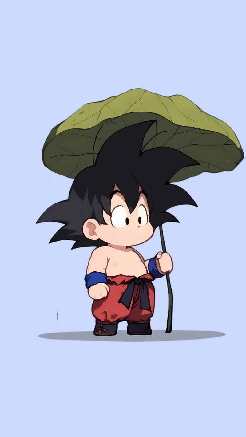 Bộ sưu tập hình nền Songoku chibi cute Full HD